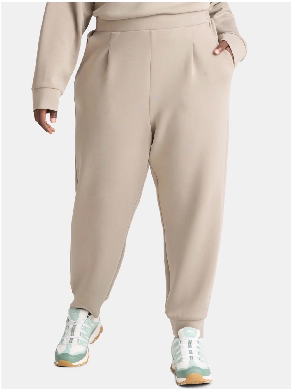 Avia color Grey Fog Track Joggers - Picture 4 of 7